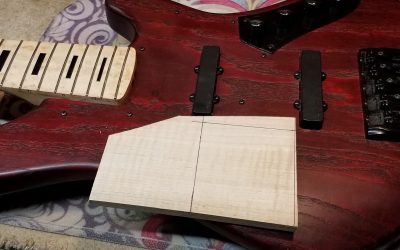 Making and installing a ramp on your bass (and why you should consider it)